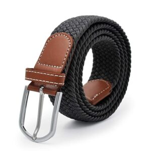 CJ Threads Grey Nylon Woven Fabric Belt for Men | NB-601