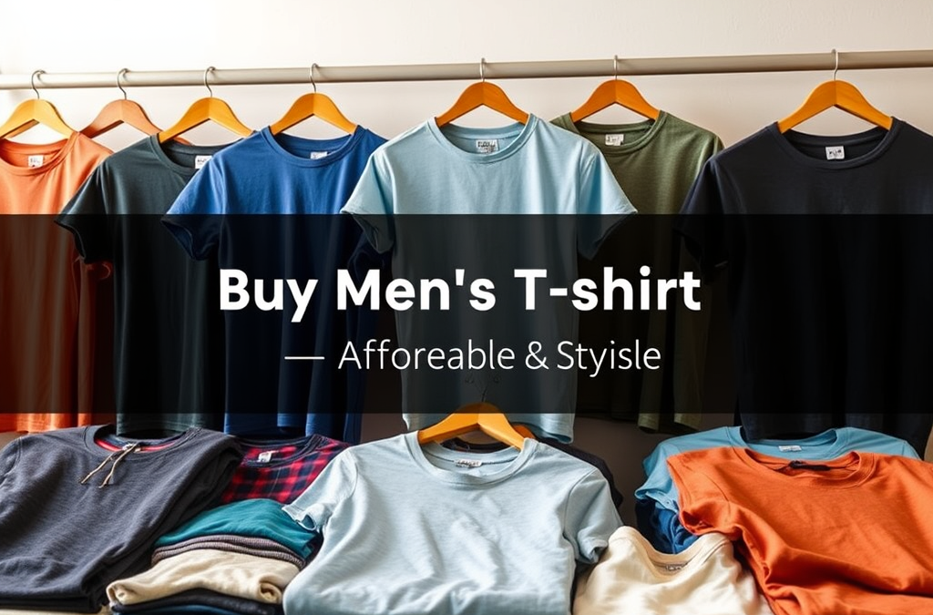 Men’s T-shirt online: Convenience Meets Variety